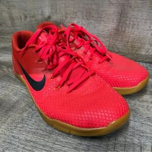 Nike Metcon 4 Red Gum Sole Training Shoes Men’s 12 BV1636-600 CrossFit